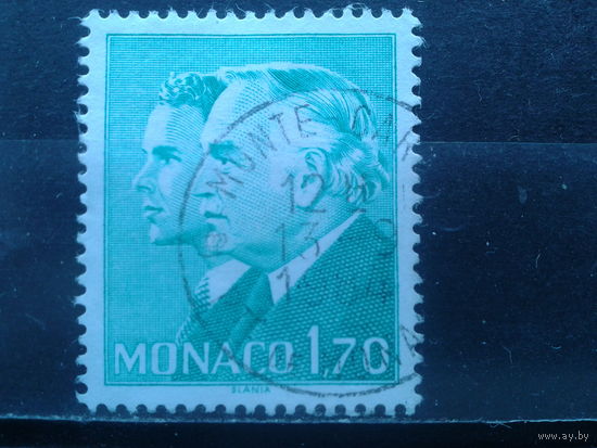 Монако, 1984. Князь Ренье и принц Альберт