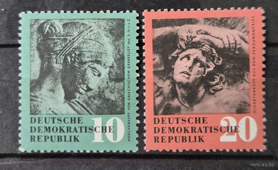 Германия, ГДР 1958 г. Mi.667-668 MNH** полная серия