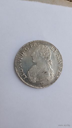 1 экю 1790 год. Состояние супер