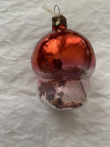 Елочная игрушка Грибок.