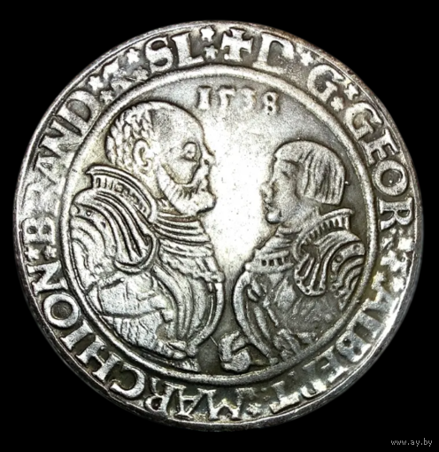 Копия Германия 1 талер 1538