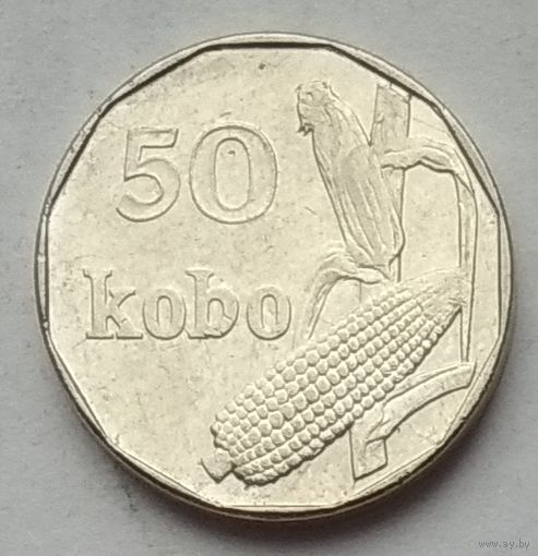 Нигерия 50 кобо 2006 г.