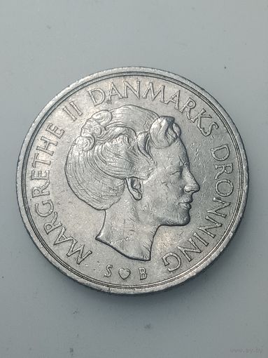 Дания 1 крона 1976 года .