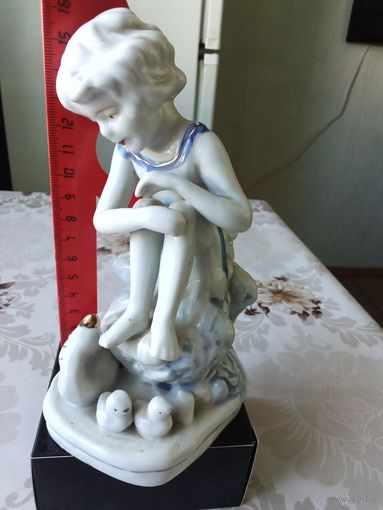 Девочка и гуси,европа.