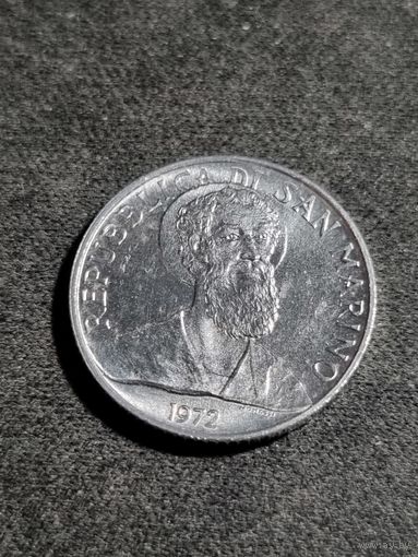 Сан-Марино 2 лиры 1972 Unc