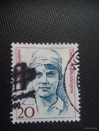 ФРГ. Стандарт. 1988г. гашеная