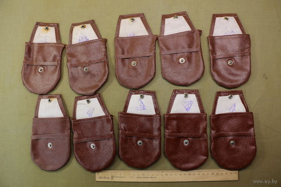 Чехлы военных оружейных маслёнок СССР, одним лотом. Распродажа коллекции вещей. С РУБЛЯ! АУКЦИОН!