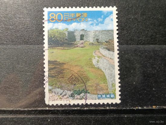 Япония, 2002. Руины замка Накагусуку