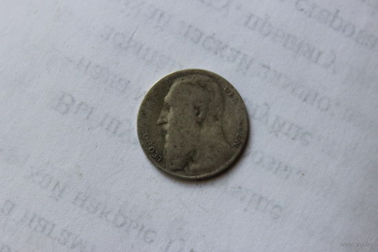 Бельгия 50 сантимов, 1901 Надпись на голландском - 'DER BELGEN'