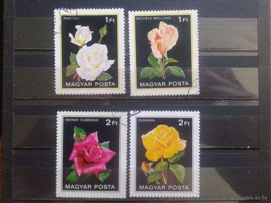 Венгрия 1982 Розы
