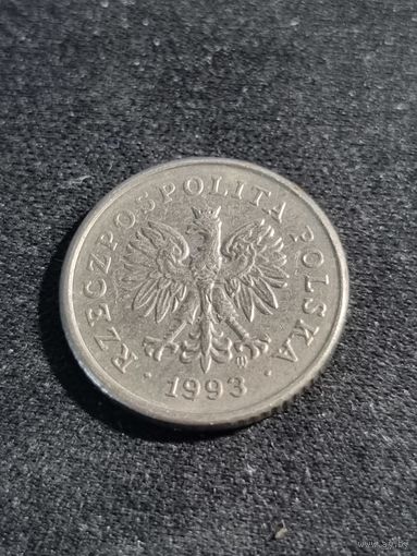 Польша 10 грошей 1993