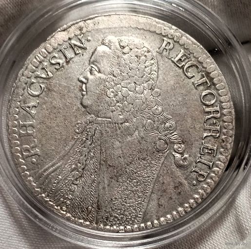 1 талер 1765, Дубровницкая республика (Рагуза), редкий, рельефный, с остаточным штемпельным, в серьезную коллекцию! Смотрите также другие мои лоты!