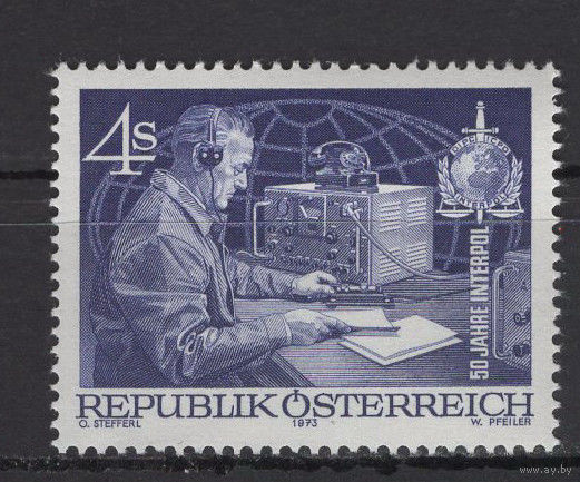 Австрия 1973 Интерпол Радиосвязь