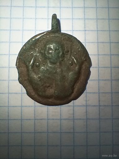 Нательный образок, домангол.