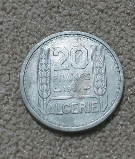 Алжир 20 франков 1949