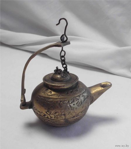 Светильник масляный Лампа Бронза 19-й век