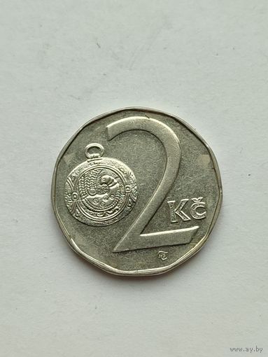 Чехия. 2 кроны 1994 года.