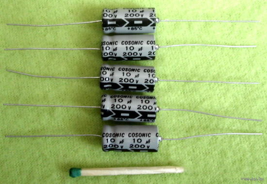 Конденсаторы 10мкФ 200В