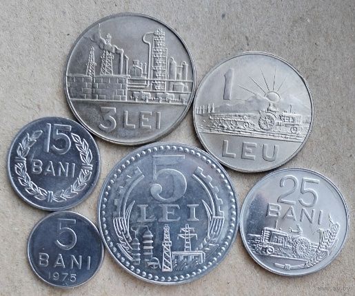 Румыния, набор монет
