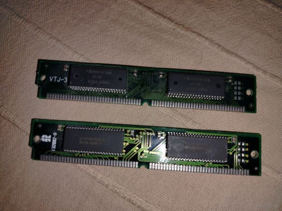 Оперативная память B7464A 4 МБ и SIMM 4 MB 72 pins B7464 REV. A P1004B746400