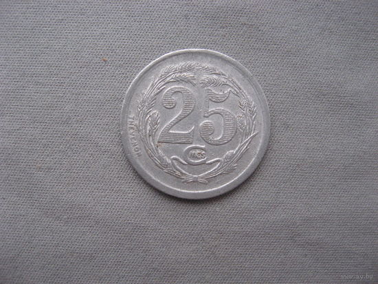 Французский Алжир Торговая палата Оран 25 сантимов 1922 год