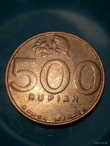 500 рупий Индонезия 2000 год.
