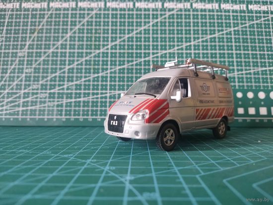Масштабная модель ГАЗ-2752 Соболь Техпомощь Масштаб 1/43 Deagostini