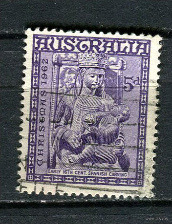 Австралия - 1962 - Рождество - [Mi. 320] - полная серия - 1 марка. Гашеная.  (Лот 4HE)-T41P1