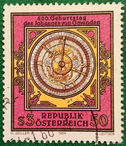 Австрия 1984. 600 летие со дня рождения Йоханнеса фон Гмундена