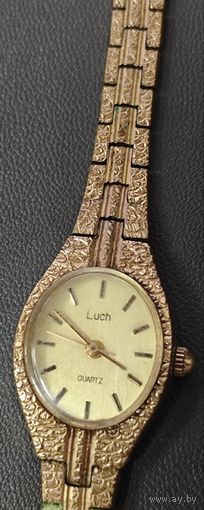 Часы луч. Позолоченные?