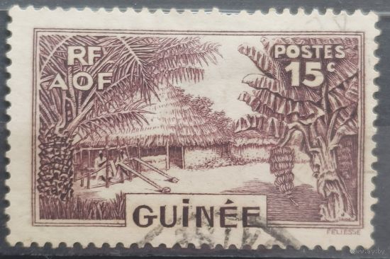 Французская Гвинея 1938г. Французские колонии