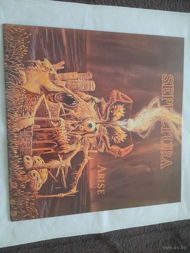 SEPULTURA  " ARISE" 1991/? reissue   LP EU ROADRUNNER RO8328 MINT
