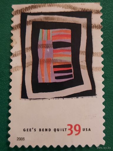 США 2006. Искусство. Gees Bend Quilt
