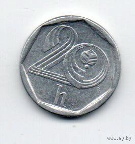 ЧЕШСКАЯ РЕСПУБЛИКА. 20 ГЕЛЛЕРОВ 1994.