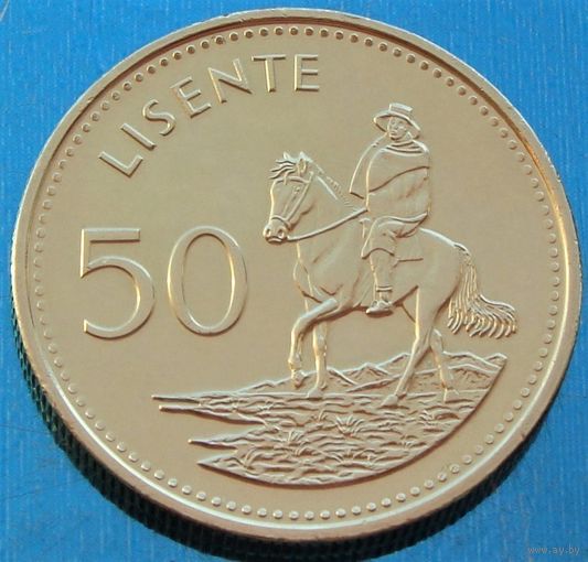 Лесото. 50 лисенте 2018 года  KM#65