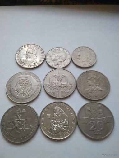 Монеты Польши.