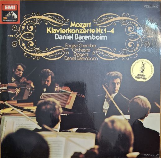 Mozart, Daniel Barenboim, English Chamber Orchestra – Klavierkonzerte Nr. 1-4