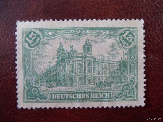 DR Mi.113  / Рейх. Германия. 1920 (Mi.-2 euro) Wz.1 MHG см.описание