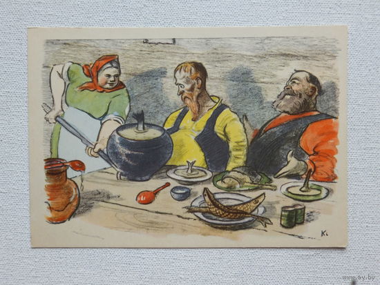 Каневский сказка 1961  10х15 см