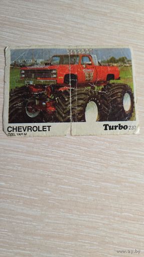 Вкладыша от жвачки TURBO 237