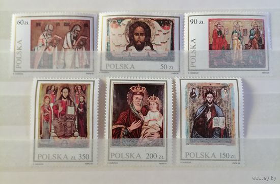 Польша 1989 живопись