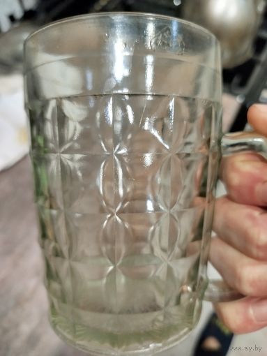 Пивной бокал ссср,0.5 л.саз