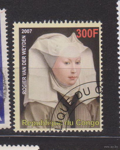 Известные люди личности Конго 2007 год  лот 9