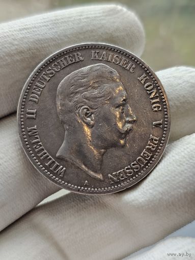 5 марок 1908 . Пруссия