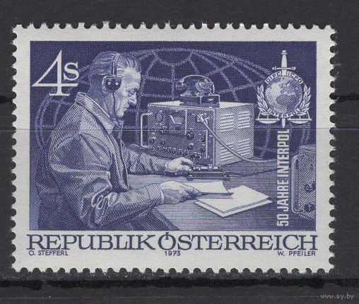 Австрия 1973 Интерпол Радиосвязь