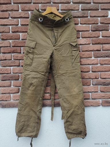 Ватные брюки афганки.