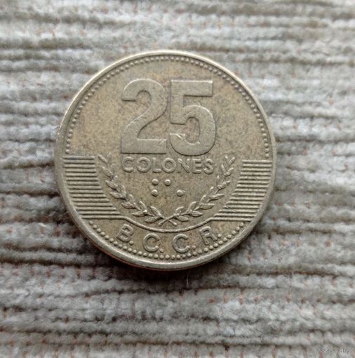 Werty71 Коста Рика 25 колонов 2001