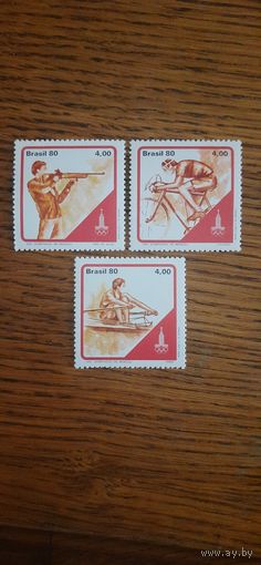 Бразилия. ОИ в Москве. 1980г. чистая