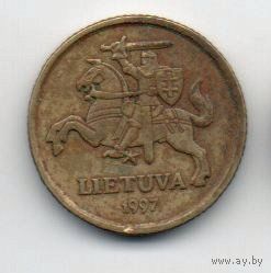 ЛИТОВСКАЯ РЕСПУБЛИКА. 10 ЦЕНТОВ 1997. ПАГОНЯ