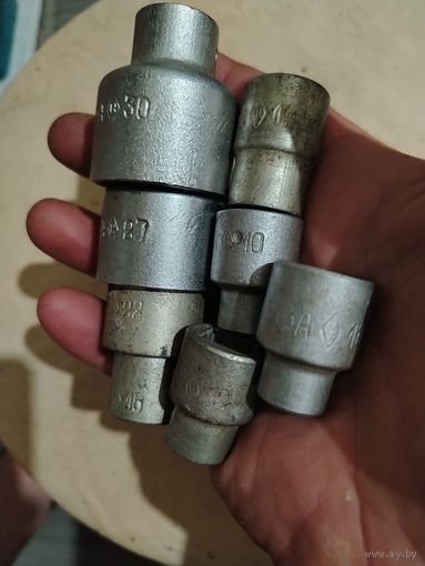 Коловорот под стандартные головки СССР и головки 8шт